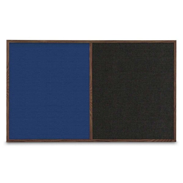 Sliding Door Indoor Enclosed Corkboard, 3